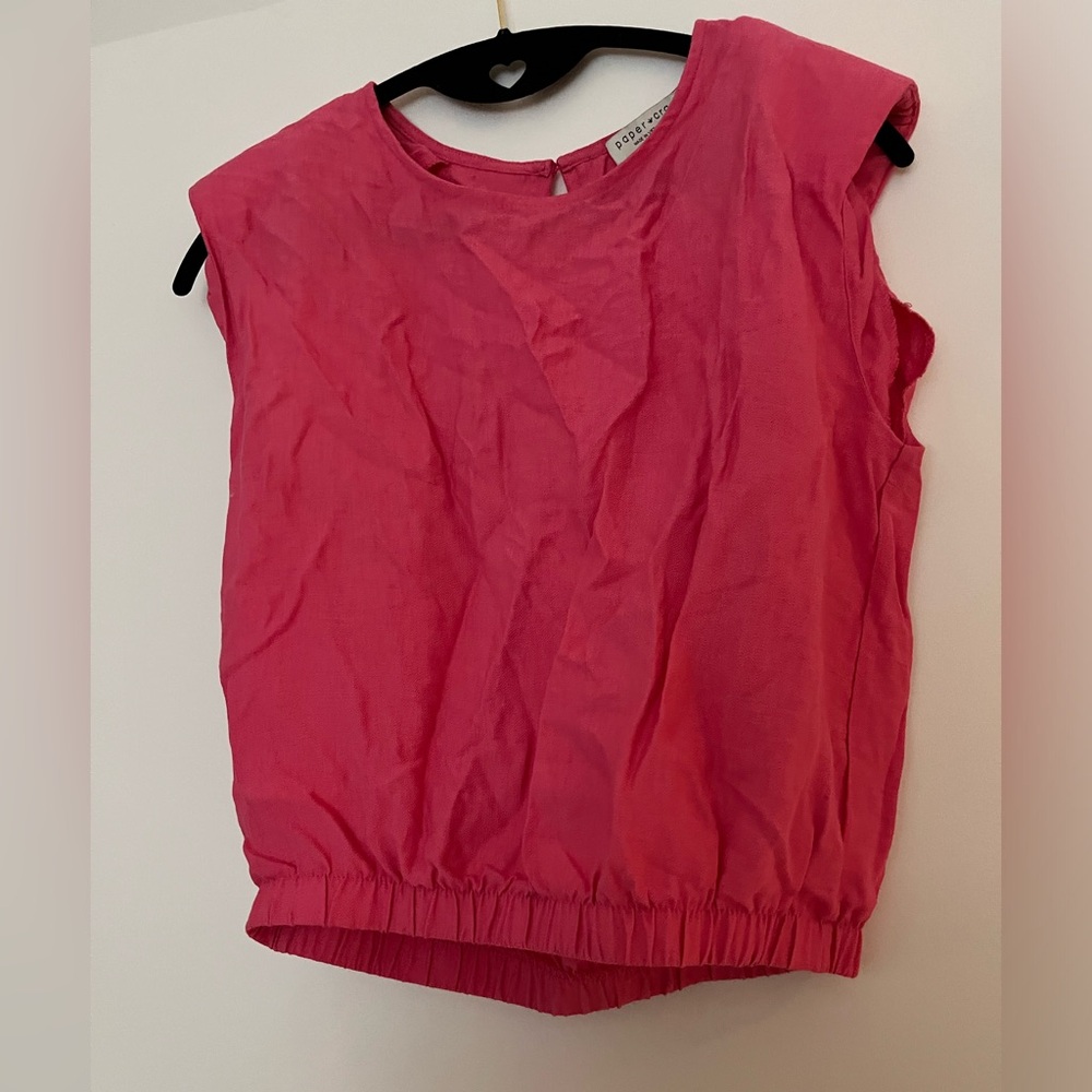 Vibrant Pink Sleeveless Top and cargo pants two piece (New without tags)